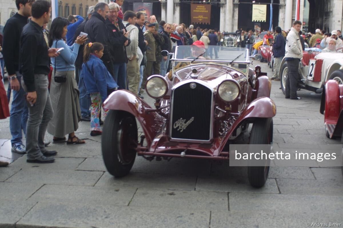 Alfa Romeo 8C 2300 Monza s/n 2211089 - Harlan Schwartz + / Schwartz (USA) (fatal accident)
