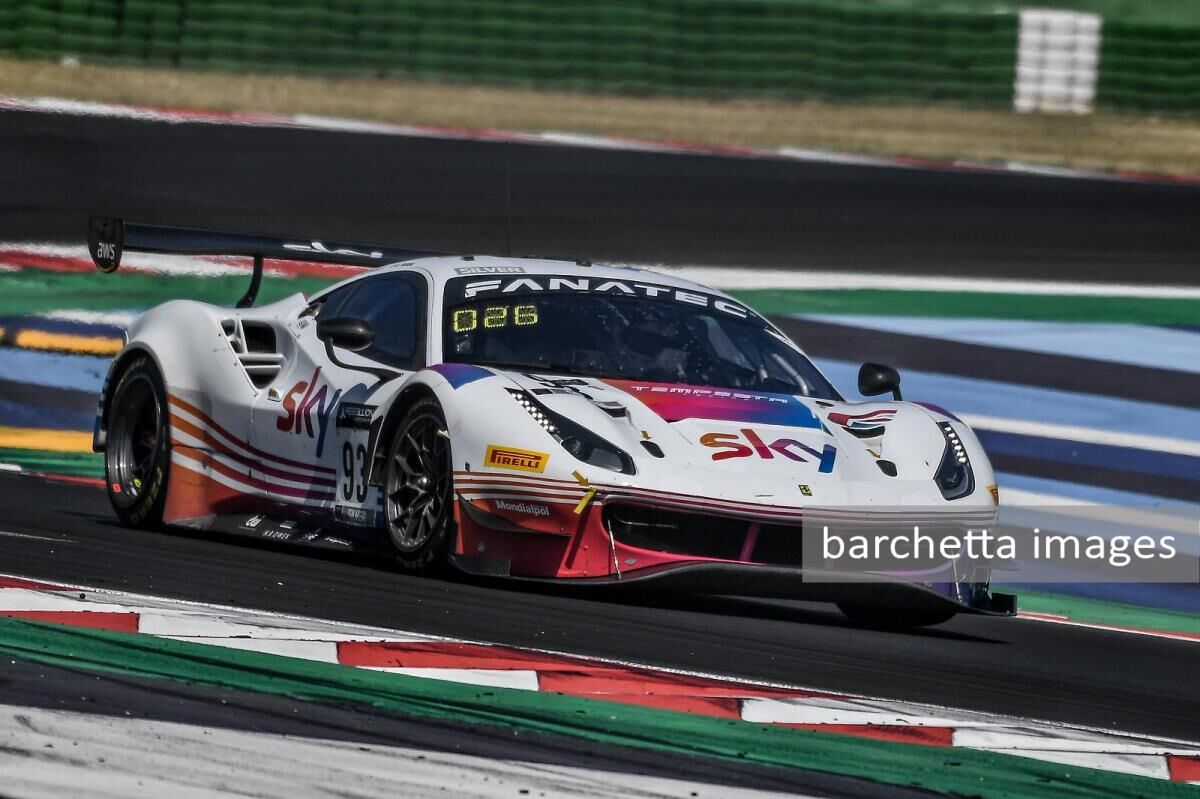 2021/jul/03-04 - race 1 19th OA 8th Silver Cup - race 2 22nd 9th Cup Silver Cup - GT WCE Misano - SKY - Tempesta Racing - Chris Froggatt, Giorgio Roda - #93