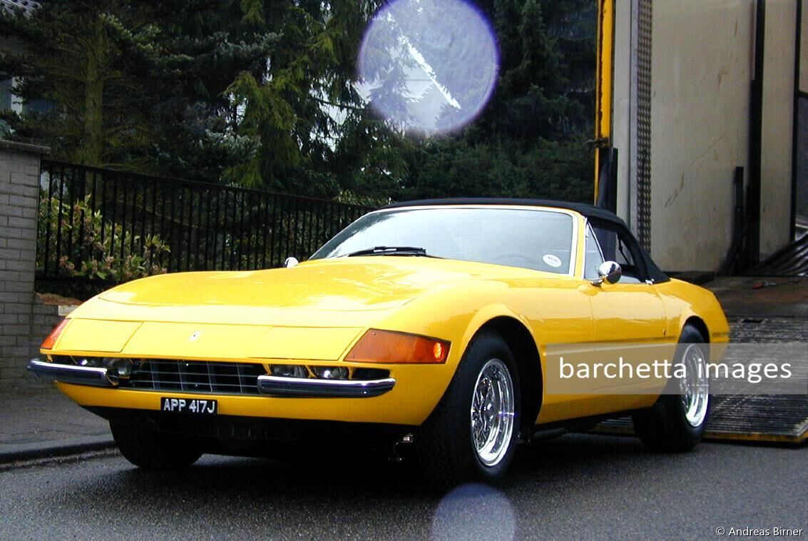 1971 Ferrari GTS/4 Daytona Spyder s/n 14553