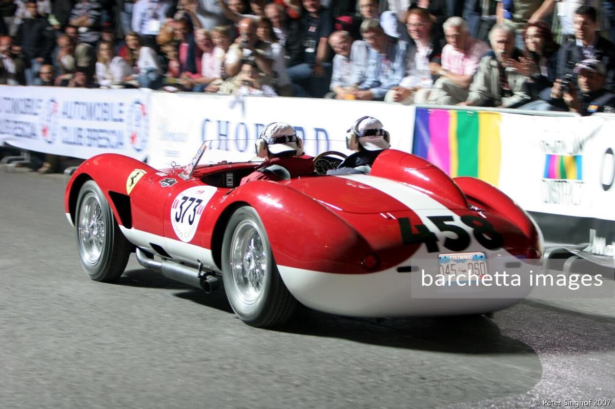 373 Ferrari 500 TRC Scaglietti Spyder s/n 0686MDTR Lustman/Lustman