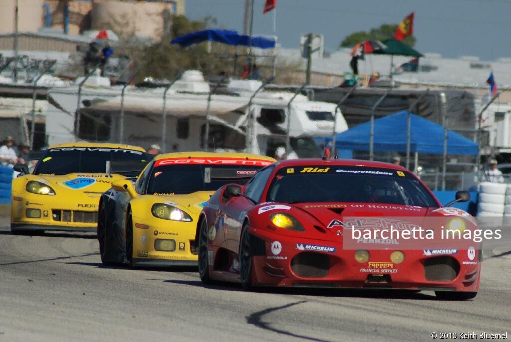 62 GT2 Ferrari 430 GT s/n 2656 Melo/Bruni/Kaffer;12h Sebring 2010