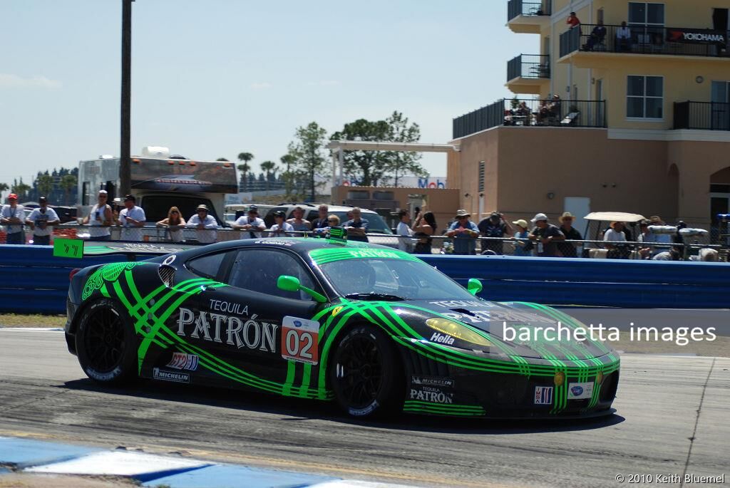 02 GT2 Ferrari 430 GT s/n 2620 Brown/Cosmo/Barbosa;12h Sebring 2010