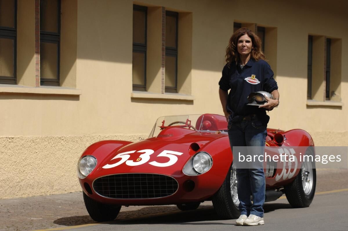 Prisca Taruffi and the Ferrari 315 S s/n 0684