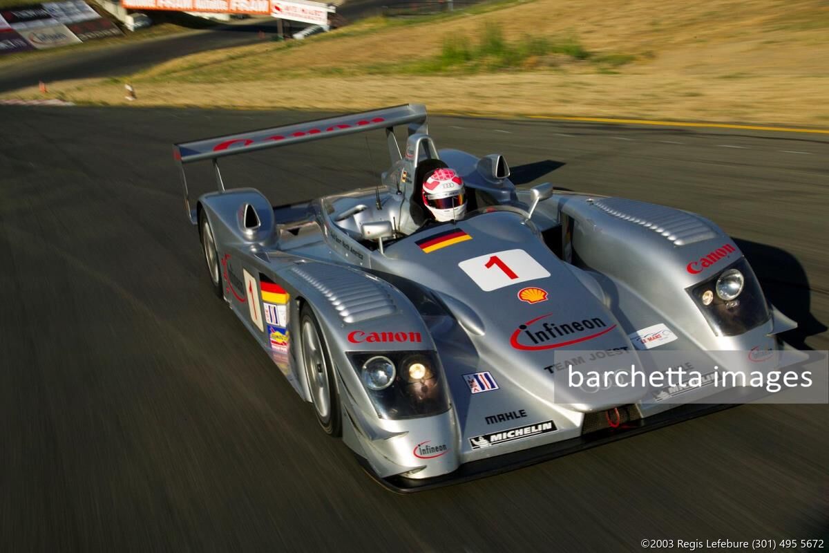 Marco Werner in the Infineon Team Joest Audi R8