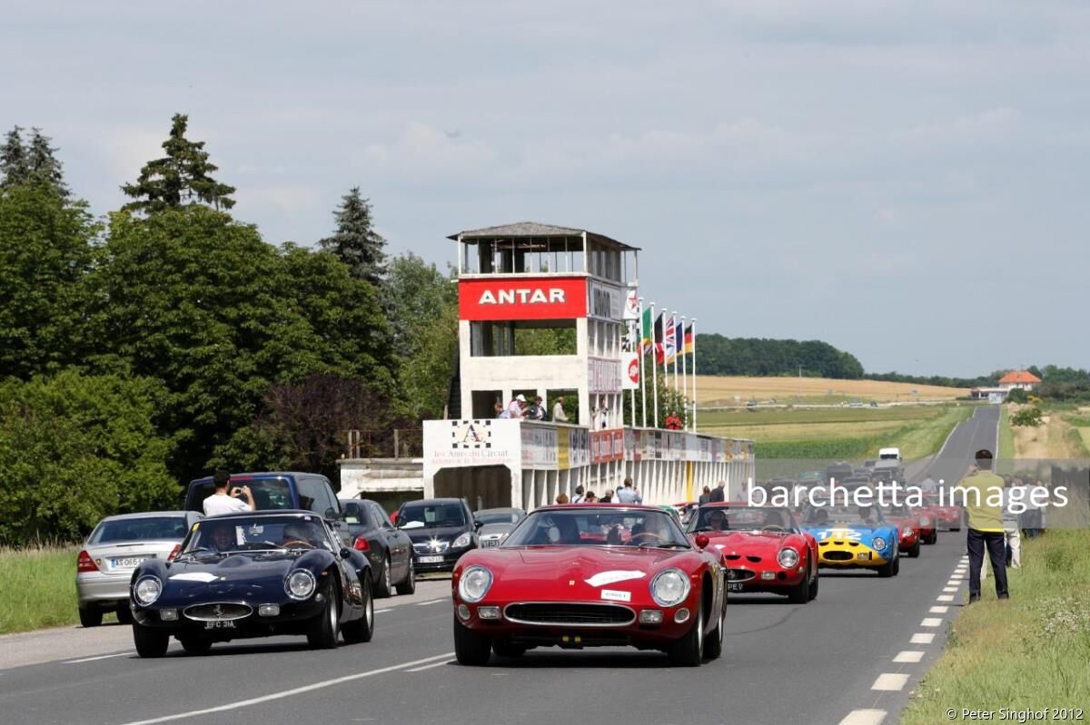 Ferrari 250 GTO 50th Anniversary Tour 2012