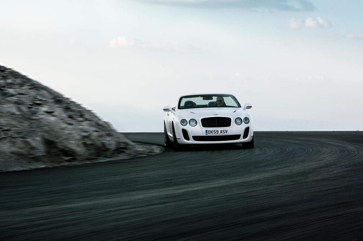 New Bentley Continental Supersports Convertible 