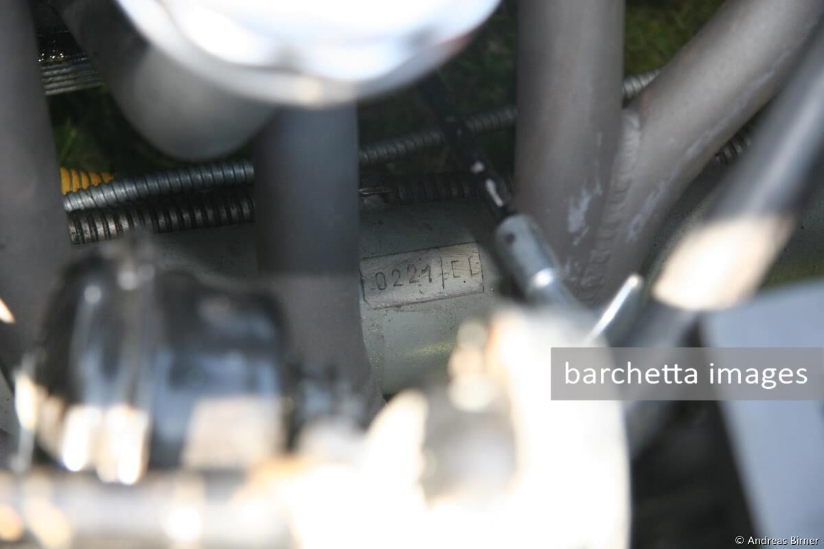 Ferrari 212 Inter Vignale Coupe s/n 0221EL ... chassis stamping