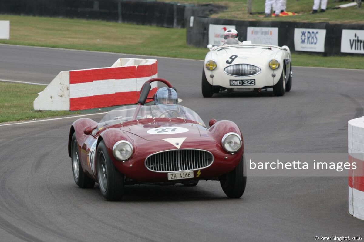 27 Maserati A6 GCS ch.Nr.2093 Lukas Hüni;09 Austin Healey 100 S Johnny Herbert