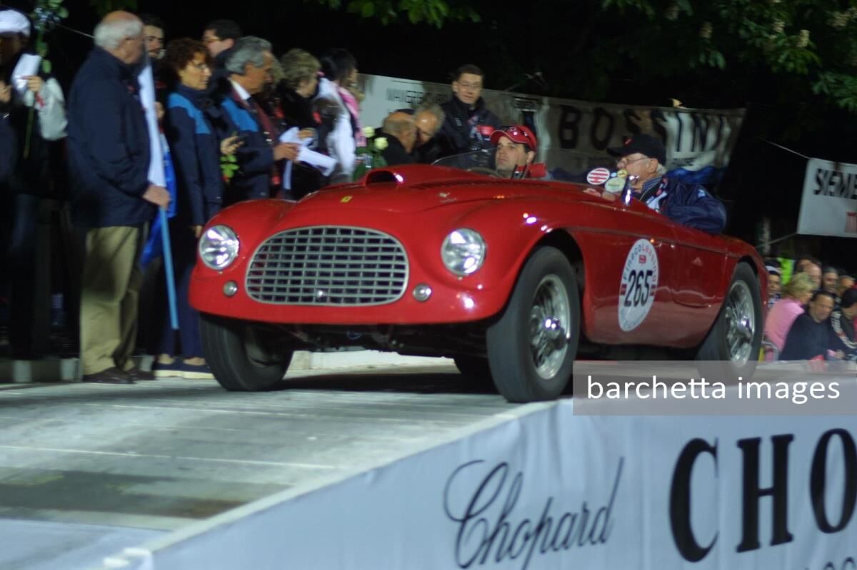 Ferrari 166 MM Touring Barchetta s/n  0056M - Van Zyl / Van Zyl (ZA) 