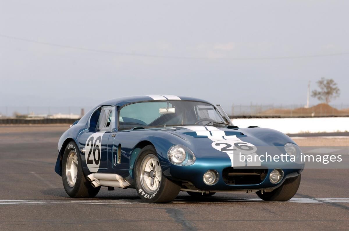 Shelby Daytona Cobra Coupe s/n CSX2601on Track 