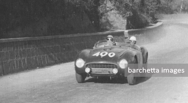 54/apr/04 - car has short nose dnf Enna of the street - XIV. Giro di SiciliaUmberto Maglioli / Casani - #400