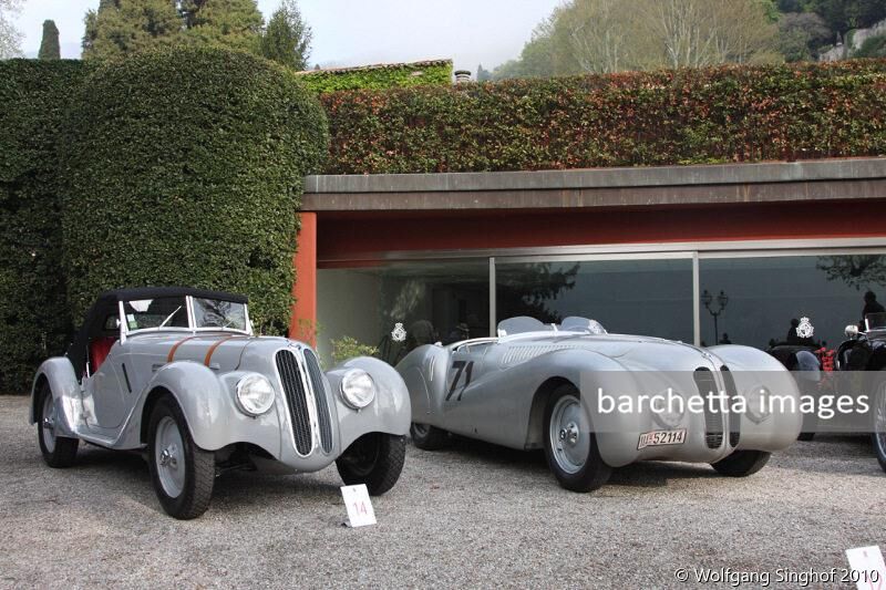 014 BMW 328 Roadster 1938;012 BMW 328 Mille Miglia Streamline Roadster BMW 1937 s/n 85032