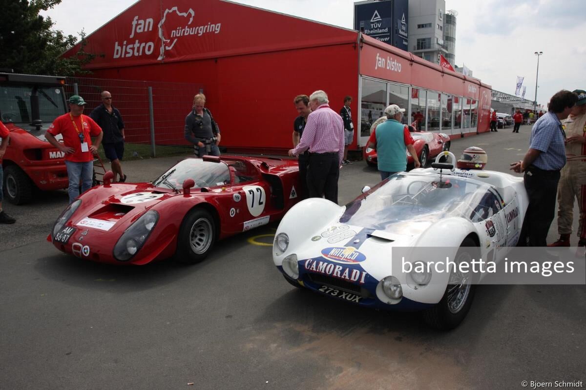 Maserati Tipo 61 Birdcage Streamliner s/n 2451 & Alfa Romeo Tipo 33/2 s/n 75033-029