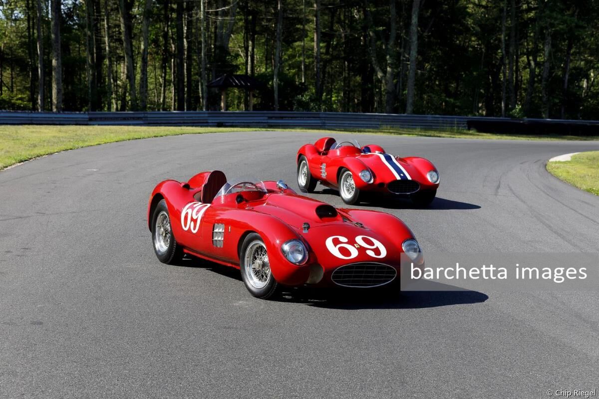 1954 375 Plus Sutton spyder s/n 0478AM & 1955 750 Monza Scaglietti spyder  s/n 0538M