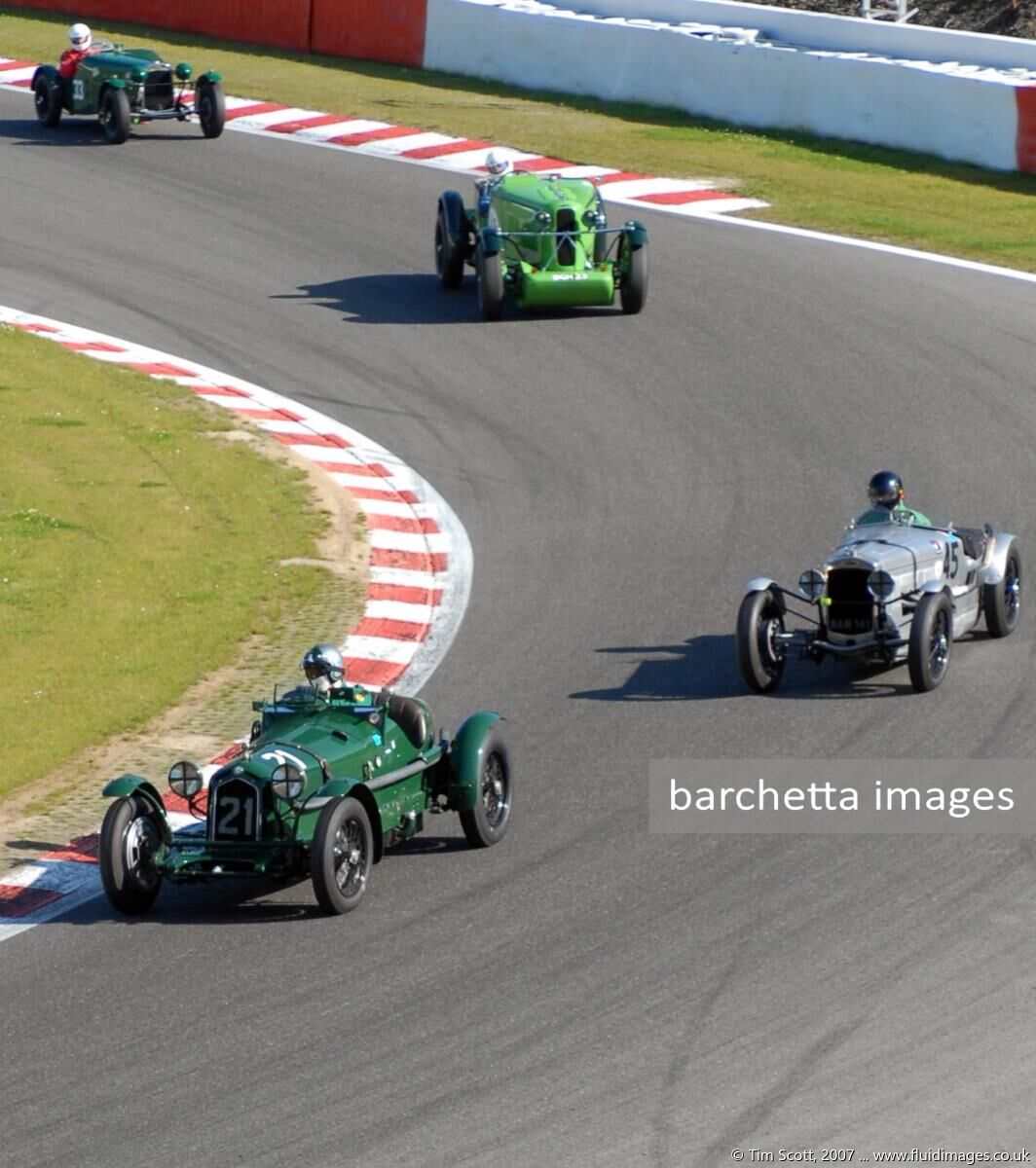 45 Frazer Nash Supersports 1929 Charles Gillett Patrick B'ney Edwards;21 Alfa Romeo 8C Monza s/n 2211130 1933 Hubert Fabri TBA