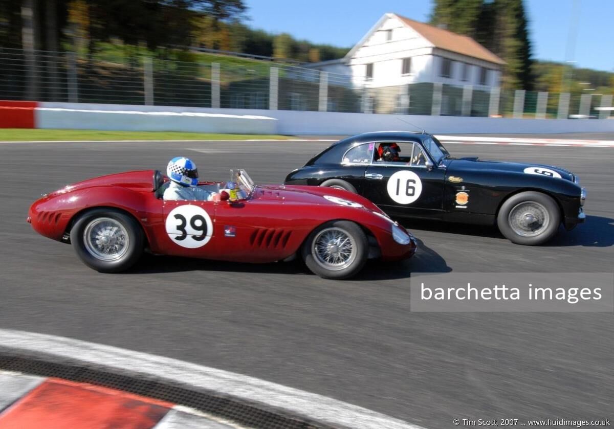 16 ASTON MARTIN DB2 1952 - JOLLY Christopher GB - FARTHING Steve GB;39 Maserati 300 S s/n 3082 1958 - Von Schenk Burkhard D - Fisken Gregor GB