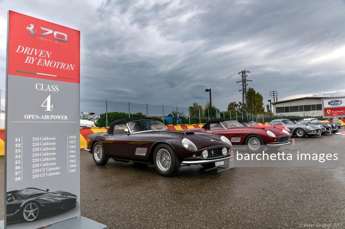 Ferrari 70th Anniversary Celebration Maranello 2017