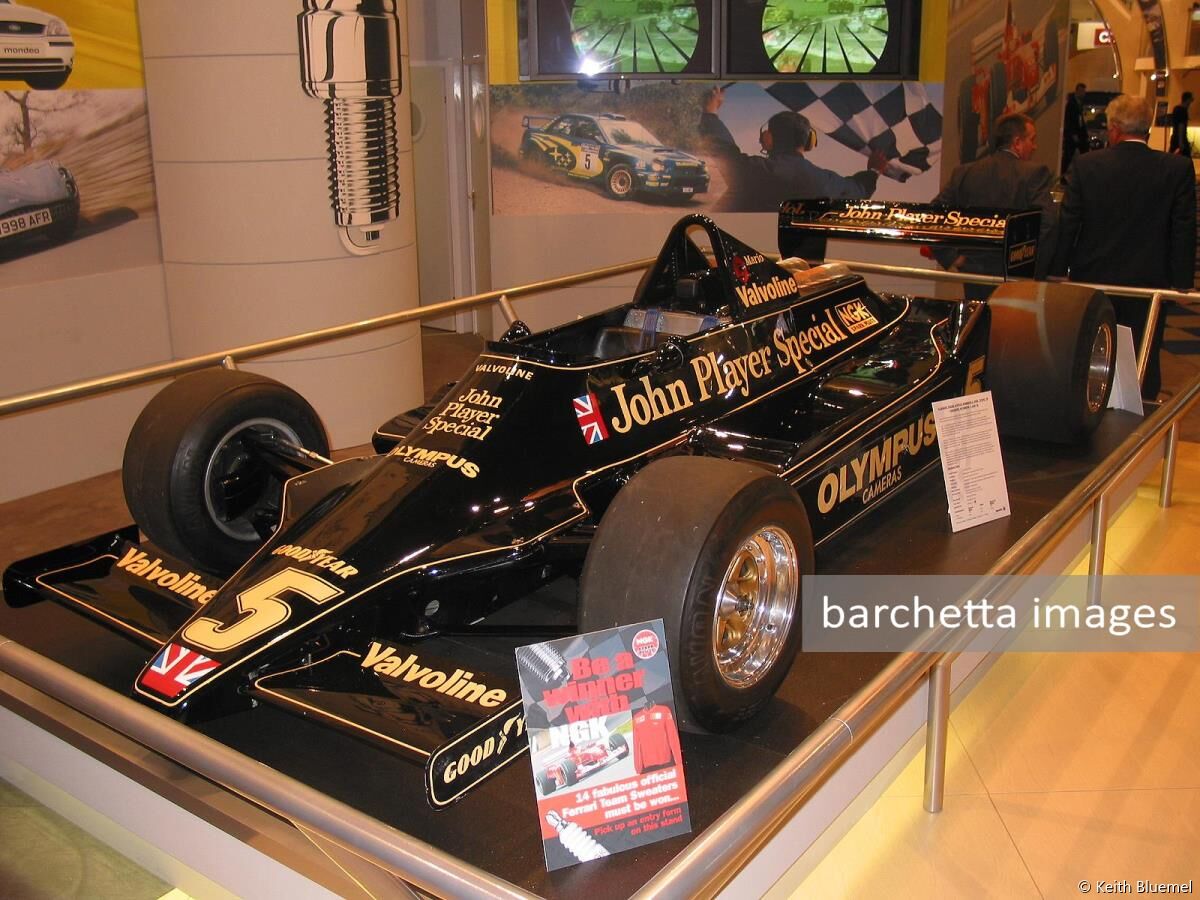 JPS Lotus on NGK stand