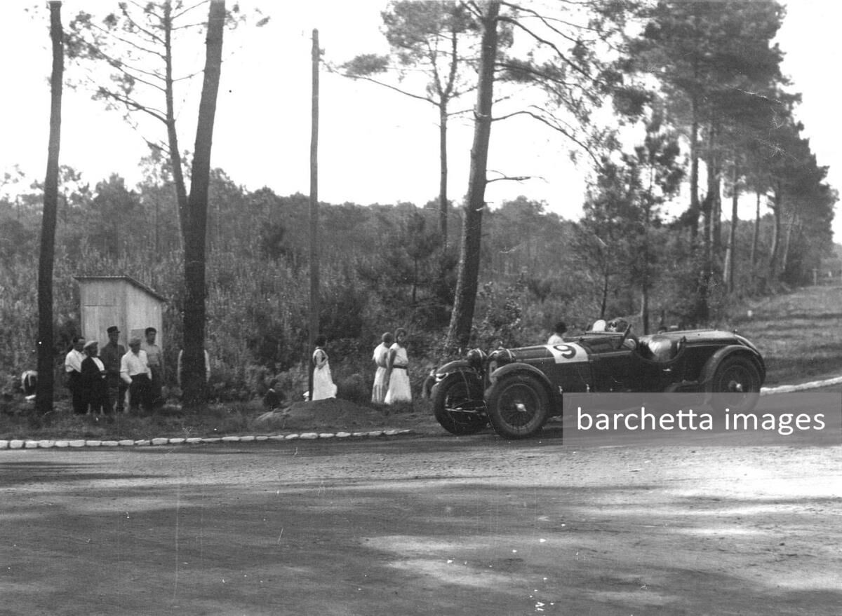 1932/jun/19 - dnf head gasket  - 24h Le Mans - Earl Howe (GB)/Henry Birkin (GB) - #9 "MI 40780" (I) "BXV 506" (GB)