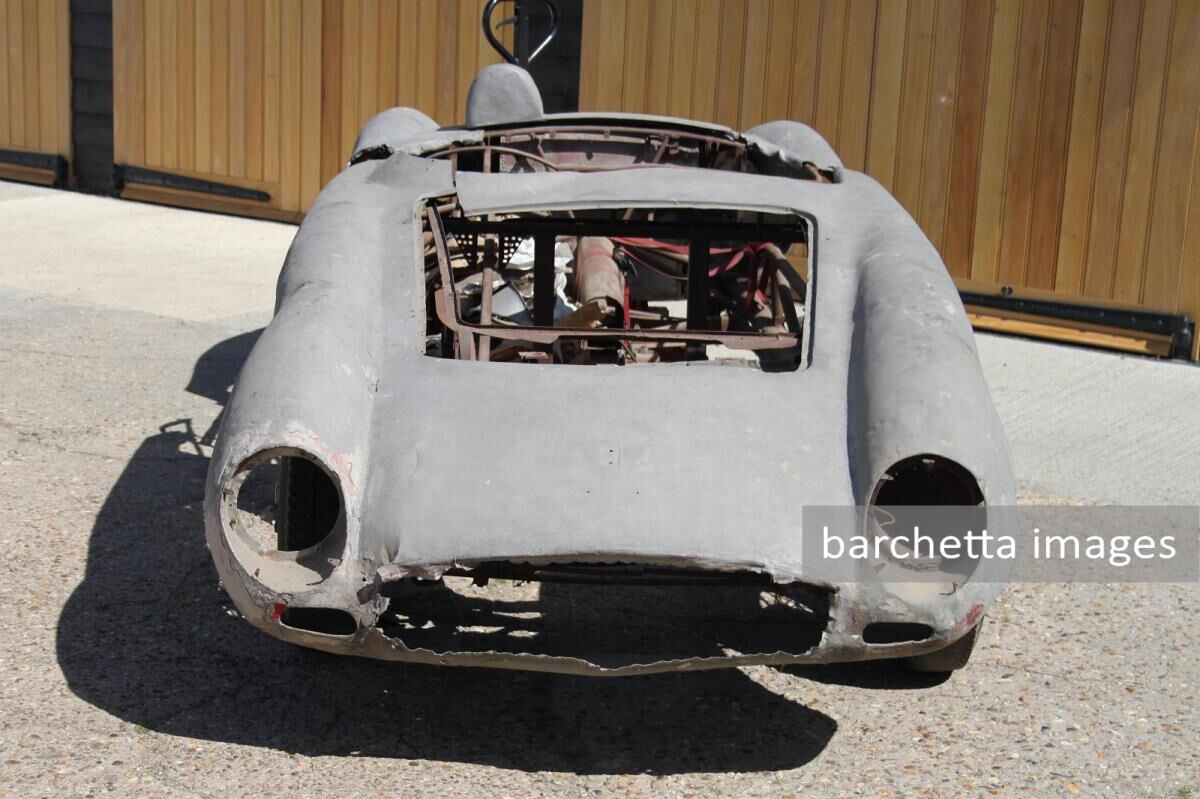 Ferrari 500 TR Scaglietti Spyder s/n 0614MDTR arrival @ DK August 2012