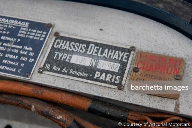 289 1953 Delahaye 235 cabriolet Chapron 818082 200.000  -250.000