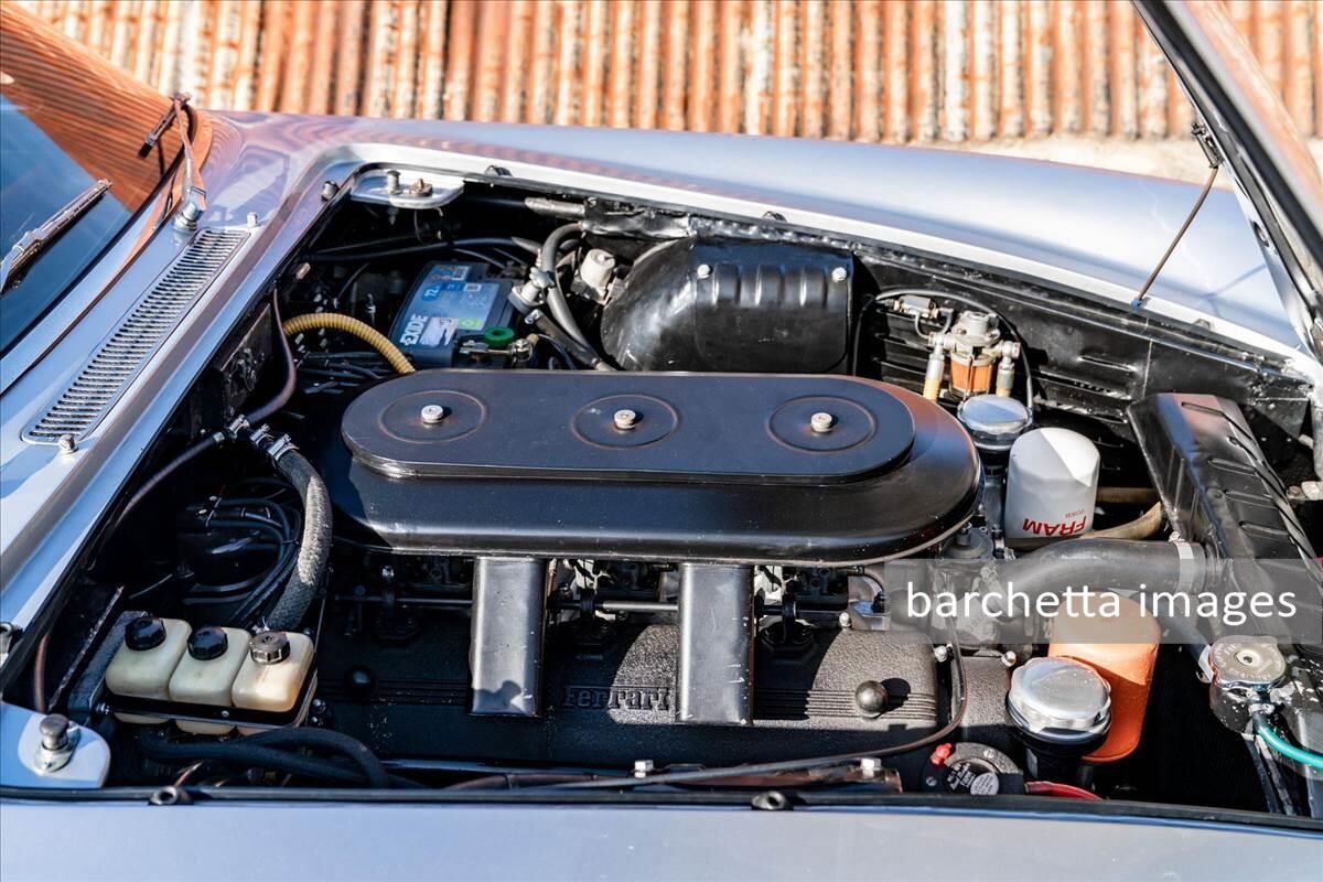 Sold by The Classic Motor Hub in 2023. Original engine, gearbox but not rear axle, this was replaced in 1967 by Ferrari. Car is Red Book certified.