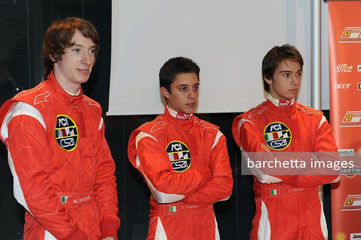Mirko Bortoli, Salvatore Cicatelli and Edoardo Piscopo