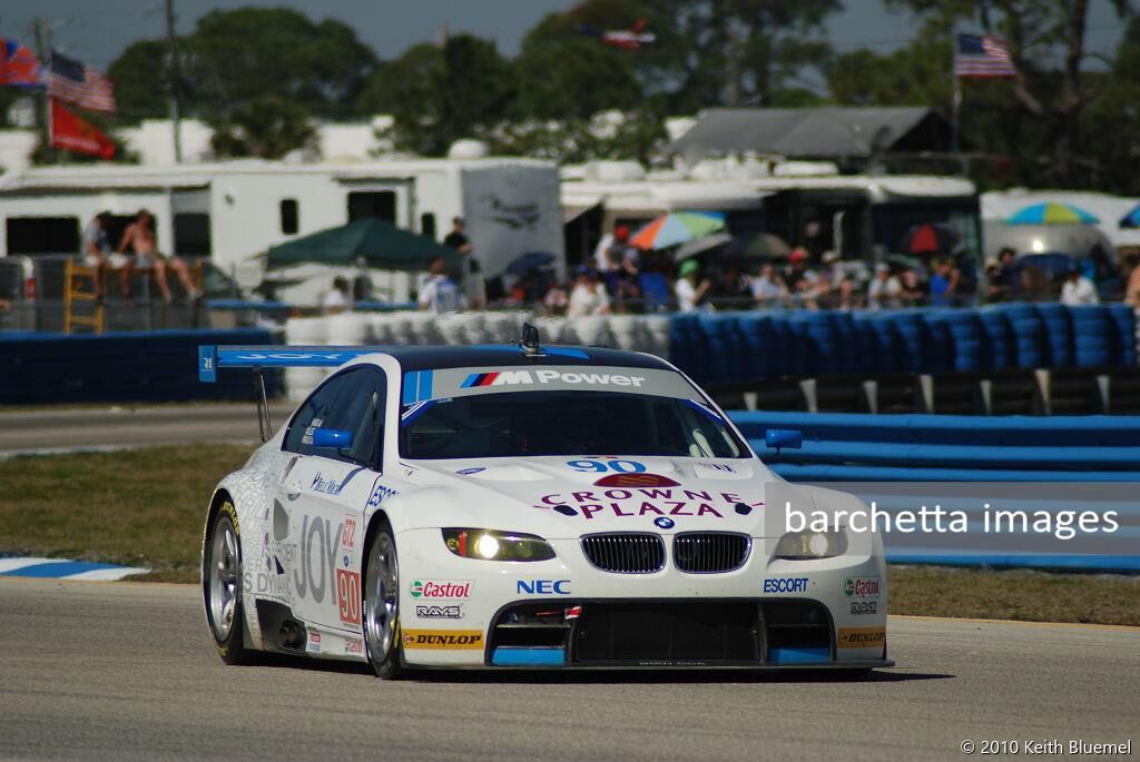 90 GT2 BMW E92 M3 Mueller/Hand/Priaulx;12h Sebring 2010