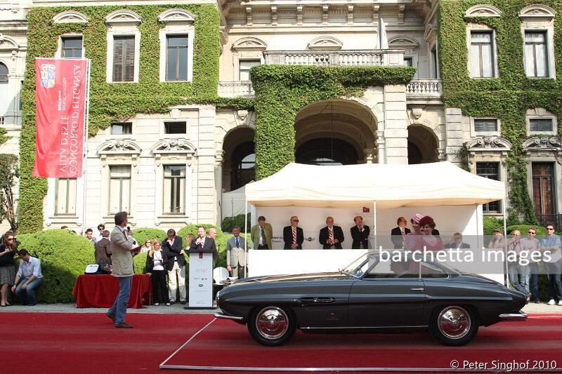 098 Fiat 8V Supersonic Ghia 1954 s/n 106 000055