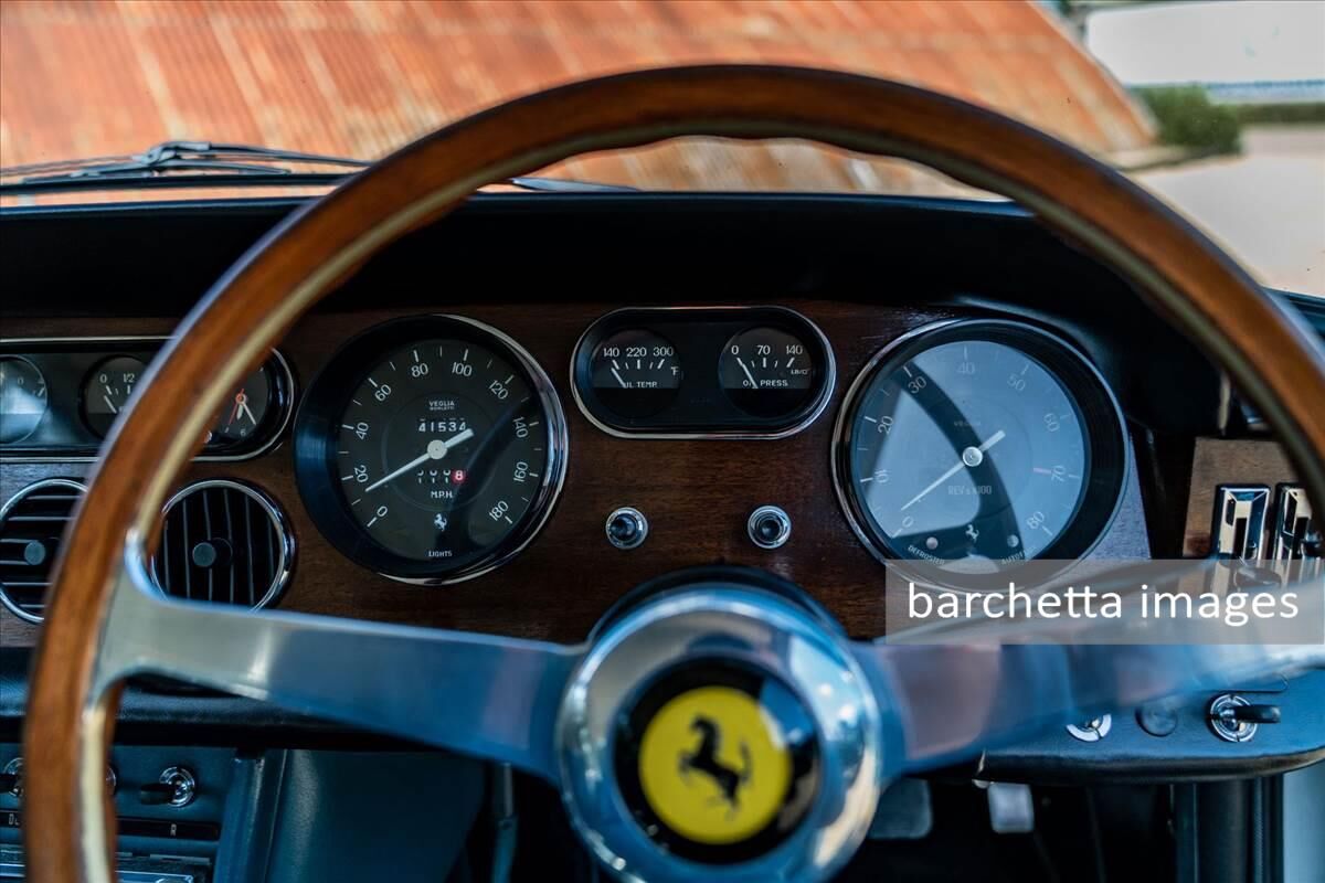 Sold by The Classic Motor Hub in 2023. Original engine, gearbox but not rear axle, this was replaced in 1967 by Ferrari. Car is Red Book certified.