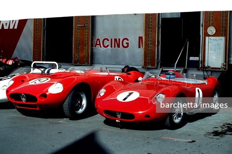 Maserati 450 S s/n 4503 & Maserati 150 S s/n 1655 (Bruce McCaw, USA)