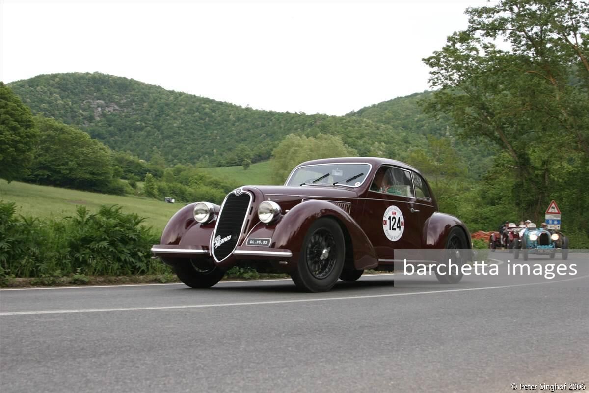124 Alfa Romeo 6C 2300 B MM (1938) s/n 813915  "DL 26 83" Iliohan/Parker USA