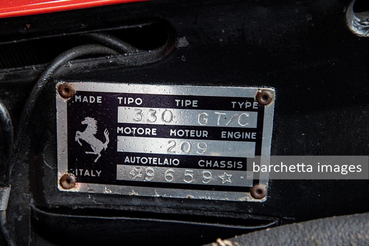 1967 Ferrari 330 GTC s/n 9659