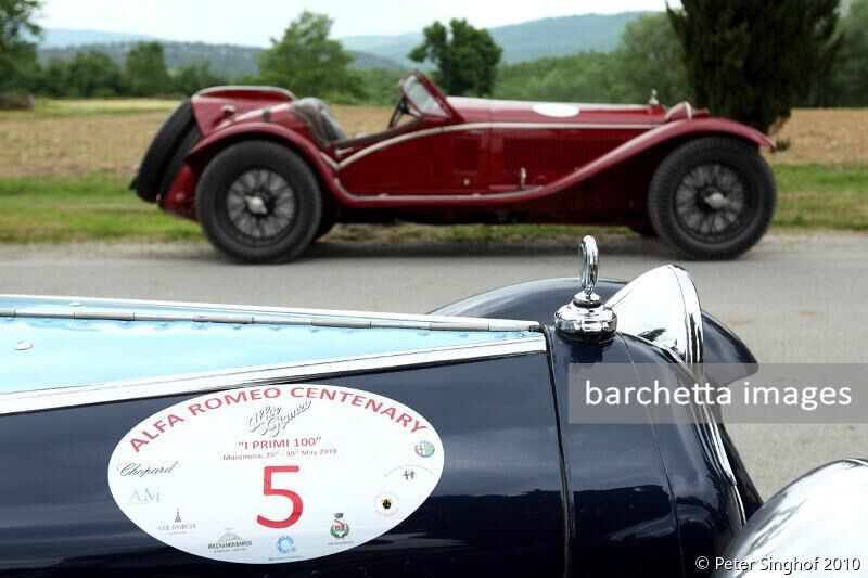 06 Alfa Romeo 8C 2300 Touring Spider s/n 2111035