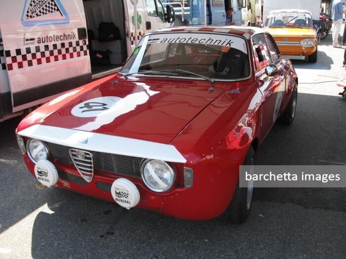 Some recent (2010) pictures  of 848003 at the Hockenheimring. Note the the closed rear firewall and the GTAjunior dash. Car is currently fitted with a regular GTA wide angle head on a 1600 block. 
