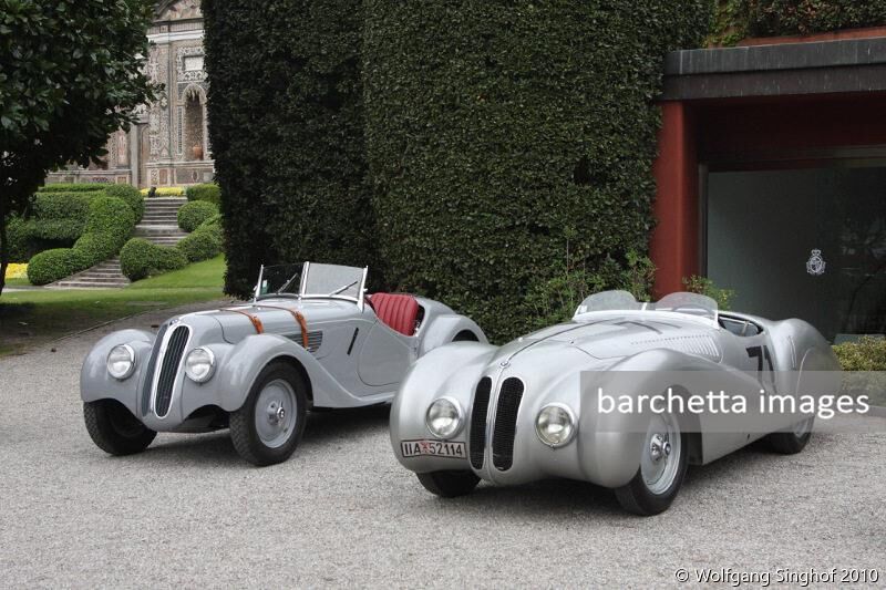 014 BMW 328 Roadster 1938;012 BMW 328 Mille Miglia Streamline Roadster BMW 1937 s/n 85032