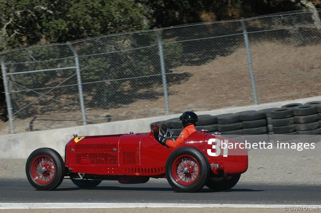 31 Alfa Romeo Tipo B (P3)  s/n 5006 - Dark Red - P. Giddings