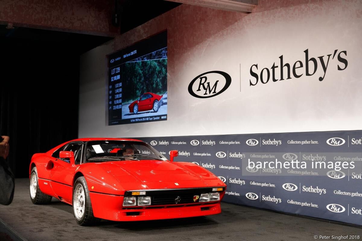 RM Sotheby´s Monterey 2018