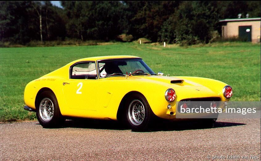 Ferrari 250 GT SWB berlinetta replica  owned by Guus Bierman's making us of a SWB California Spyder .... identity