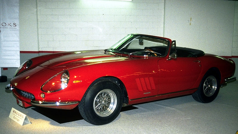 Ferrari 275 GTB/4 s/n 9635 N.A.R.T. Spyder Conv
