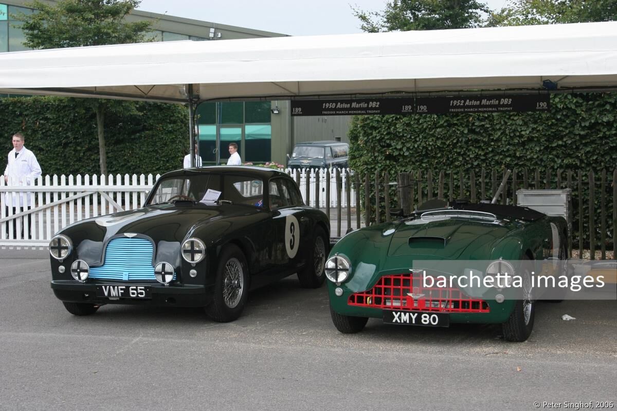 03 Aston Martin DB2 ch.Nr.LML/50/9 Oliver Leyba;04 Aston Martin DB3 ch.Nr.DB3/2 Wolfgang Friedrichs