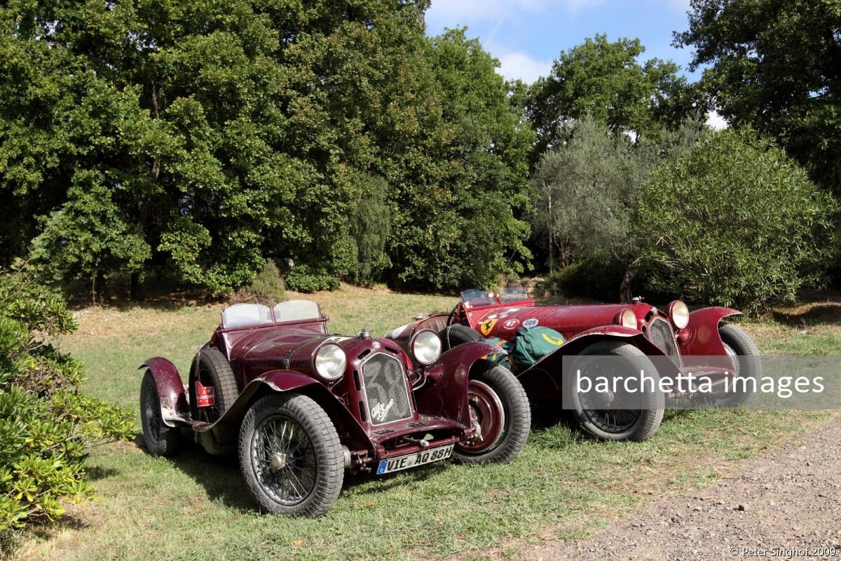 06 Alfa Romeo 8C 2300 Monza sn.2211135;14 Alfa Romeo 8C 2300 Monza by Brianza sn.2211120/SF28