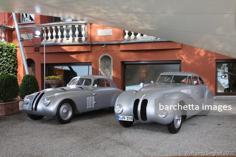 BMW 328MM 70th anniversary display