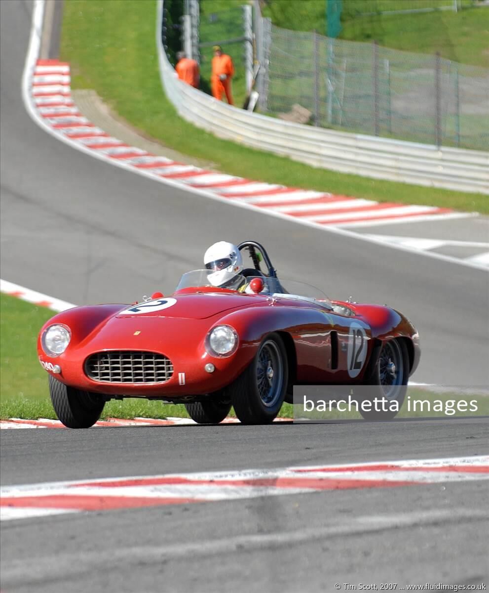 12 Ferrari 750 Monza s/n 0504M 1955 - Frankel Richard GB - Frankel Andrew GB